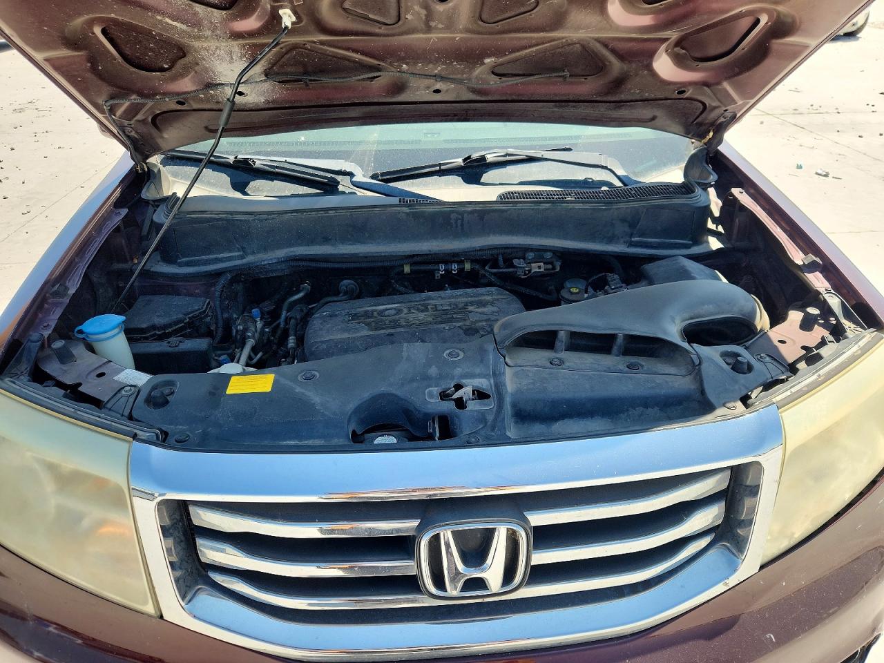 2013 Honda Pilot Exl Maroon vin: 5FNYF3H53DB032869