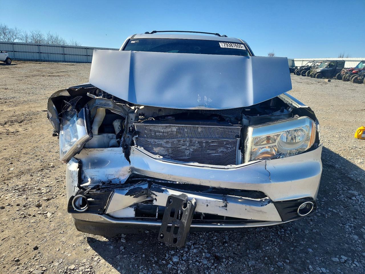 2014 Honda Pilot Exl Silver vin: 5FNYF3H53EB004717