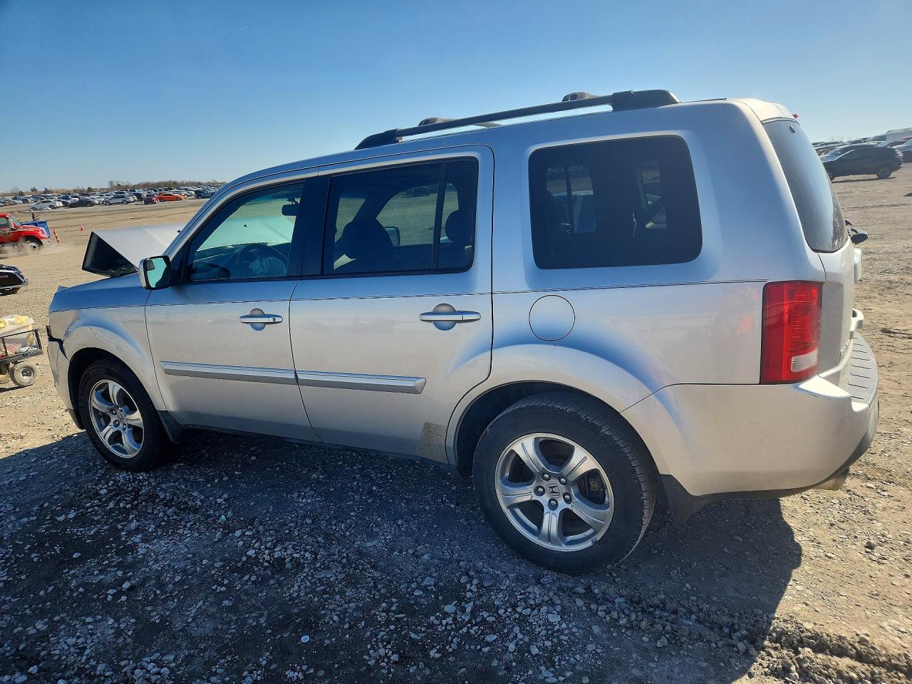 2014 Honda Pilot Exl Silver vin: 5FNYF3H53EB004717