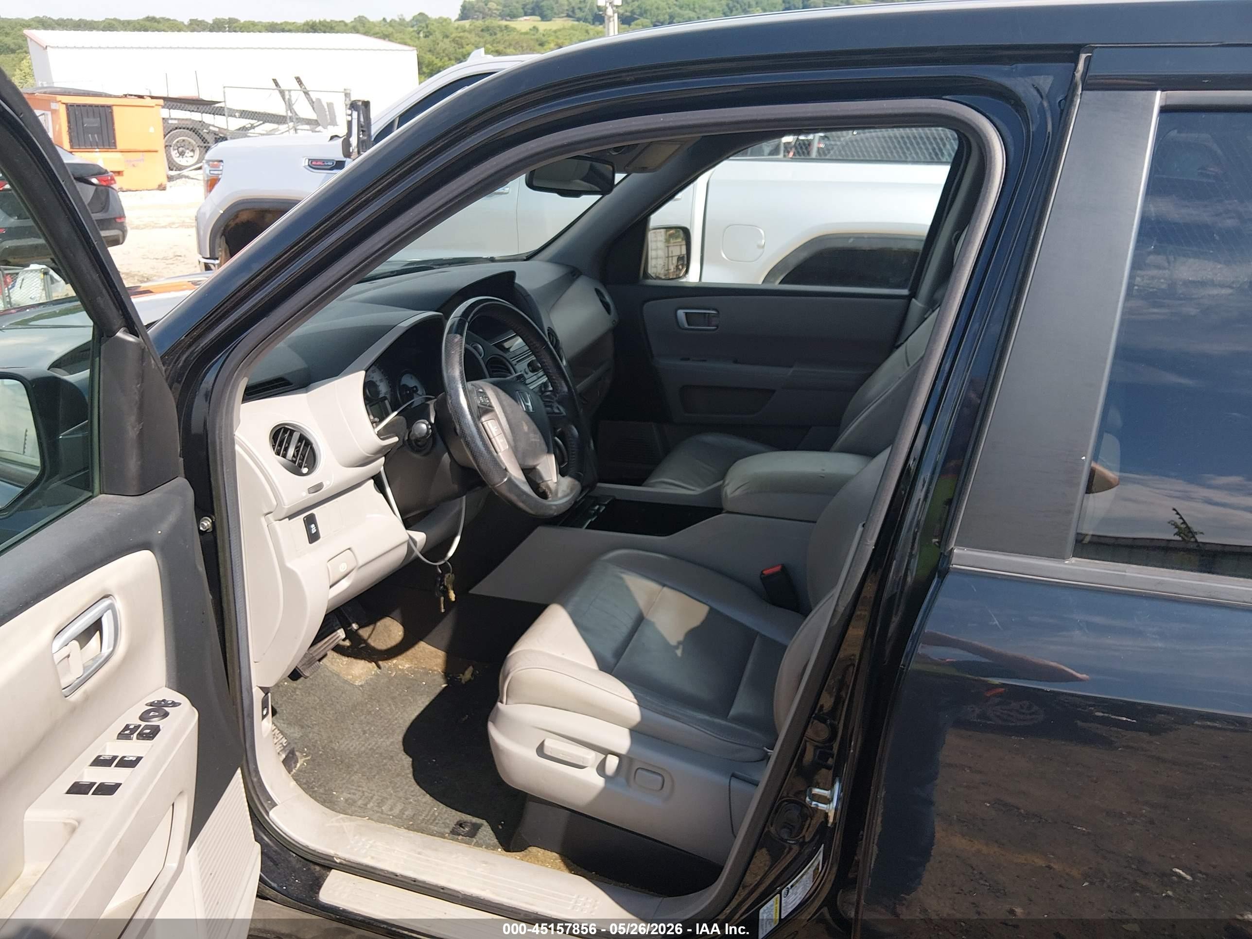 2014 Honda Pilot Ex-l Черный vin: 5FNYF3H53EB008198