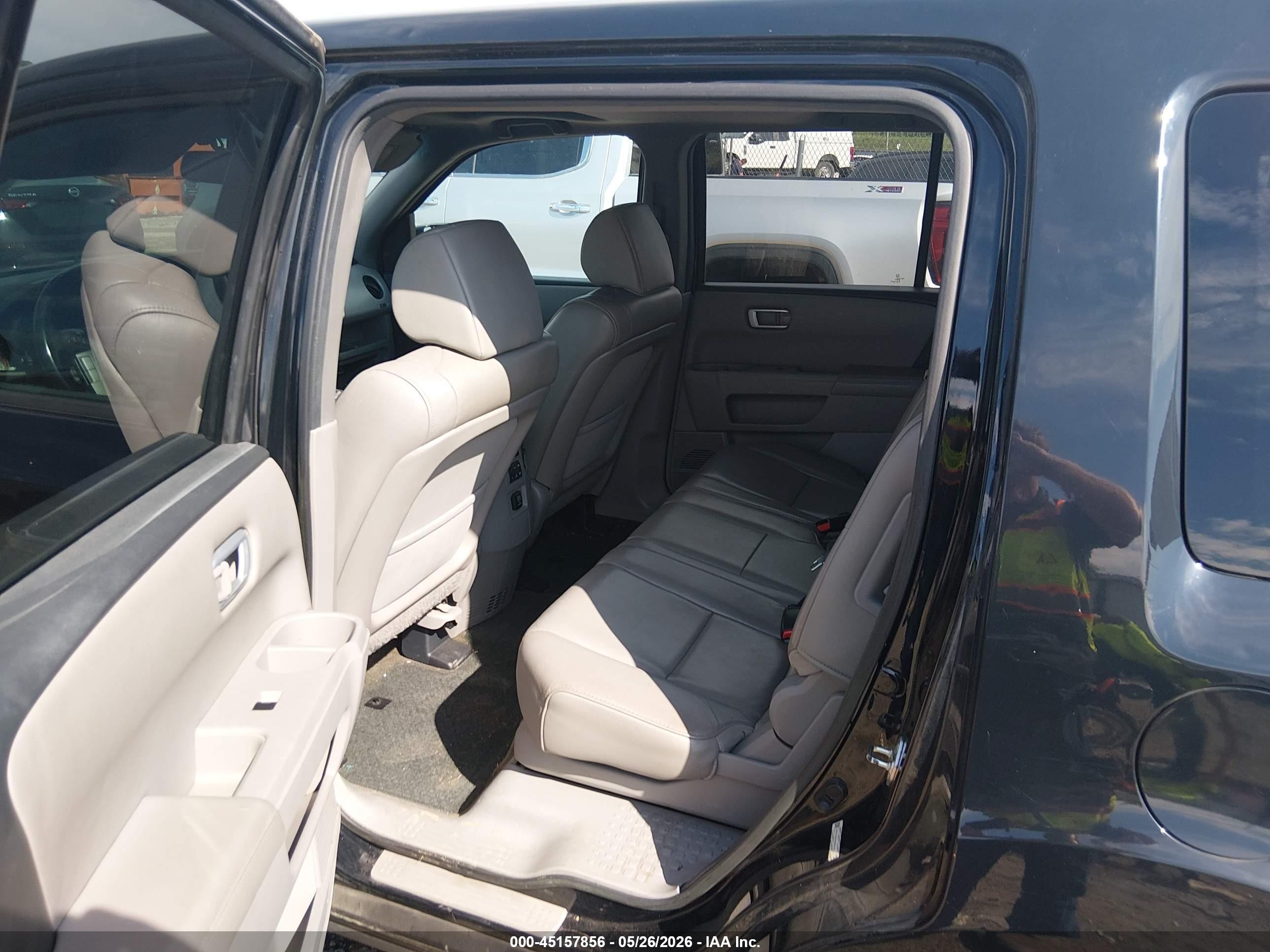 2014 Honda Pilot Ex-l Черный vin: 5FNYF3H53EB008198