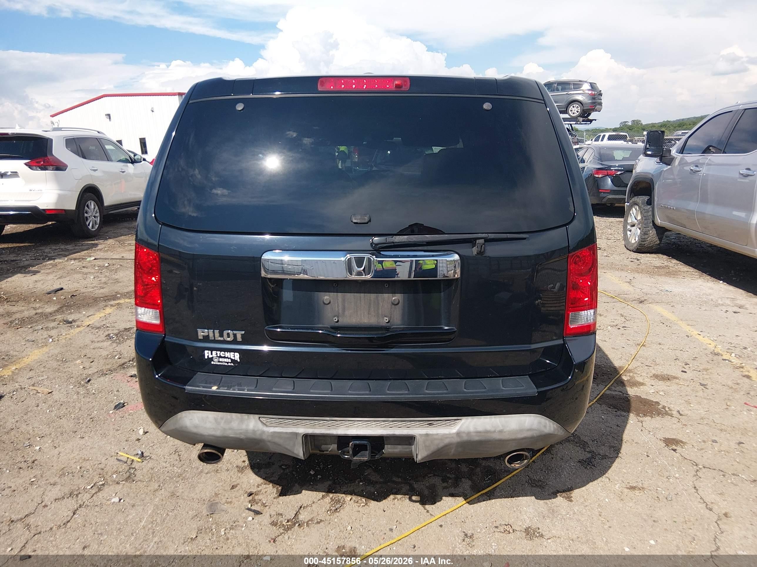 2014 Honda Pilot Ex-l Черный vin: 5FNYF3H53EB008198