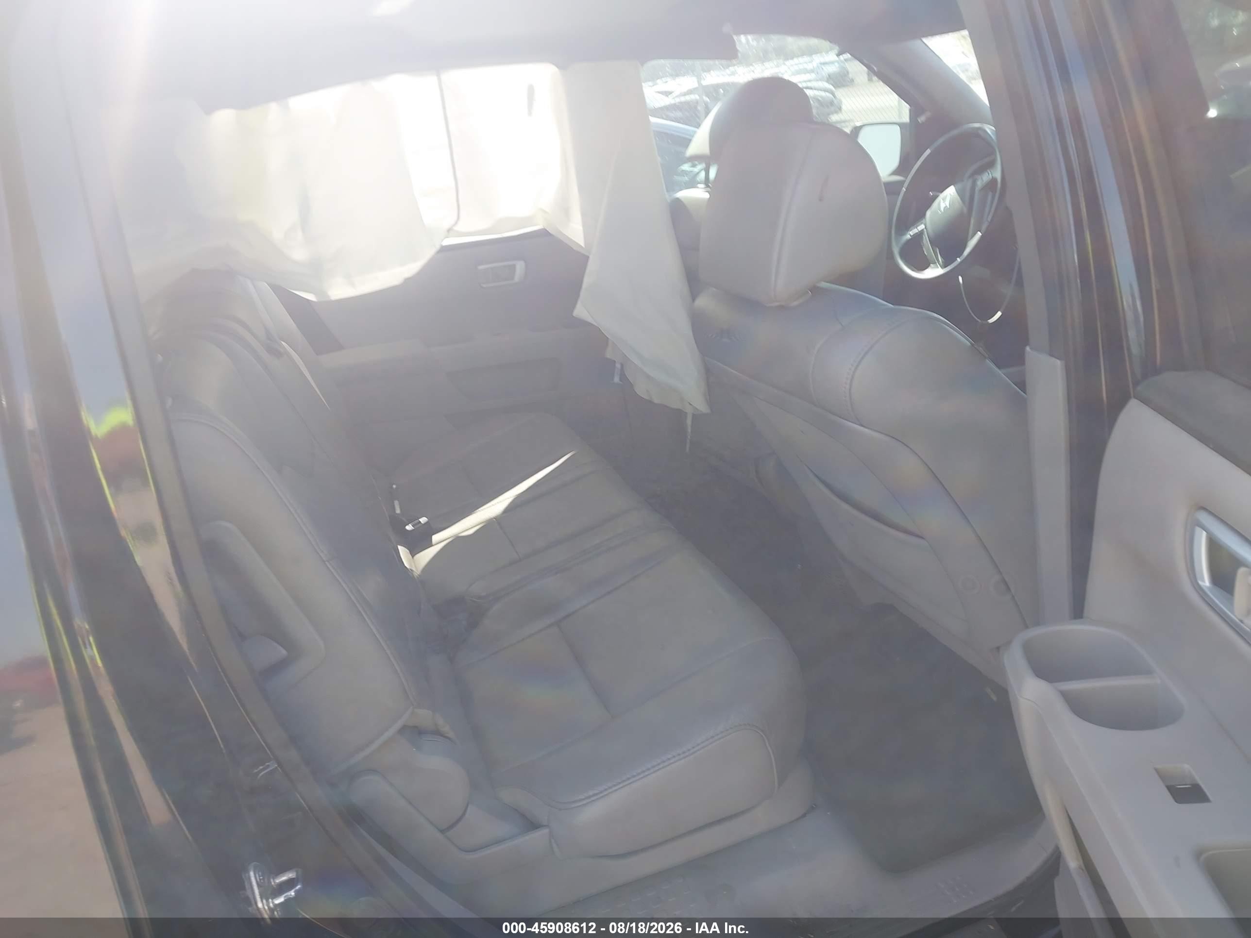 2014 Honda Pilot Ex-l Black vin: 5FNYF3H53EB014230