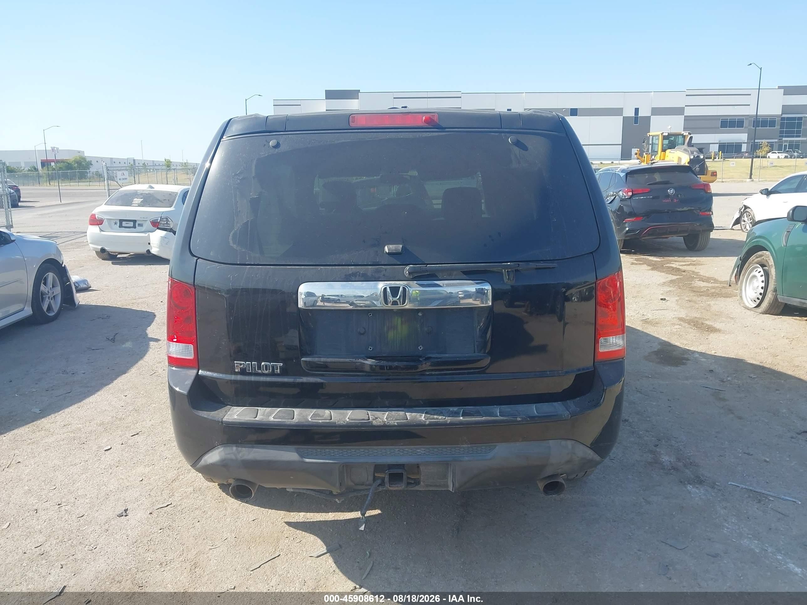 2014 Honda Pilot Ex-l Black vin: 5FNYF3H53EB014230