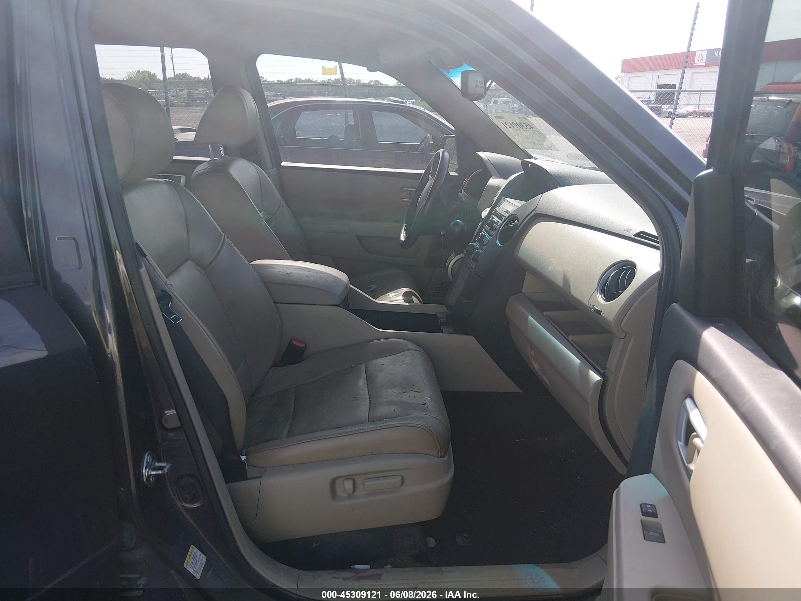 2014 Honda Pilot Ex-l Gray vin: 5FNYF3H53EB019928
