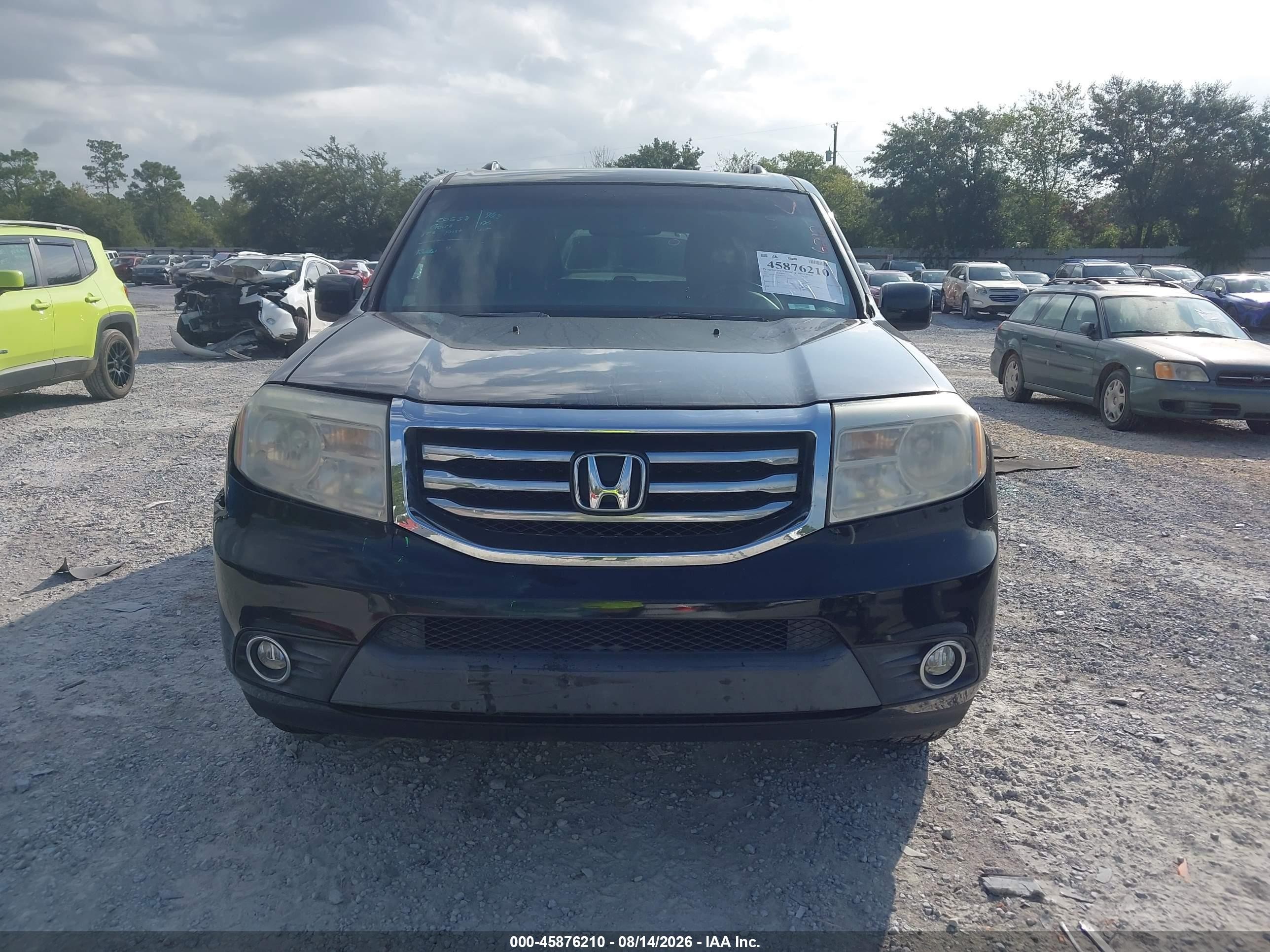 2015 Honda Pilot Ex-l Black vin: 5FNYF3H53FB015573
