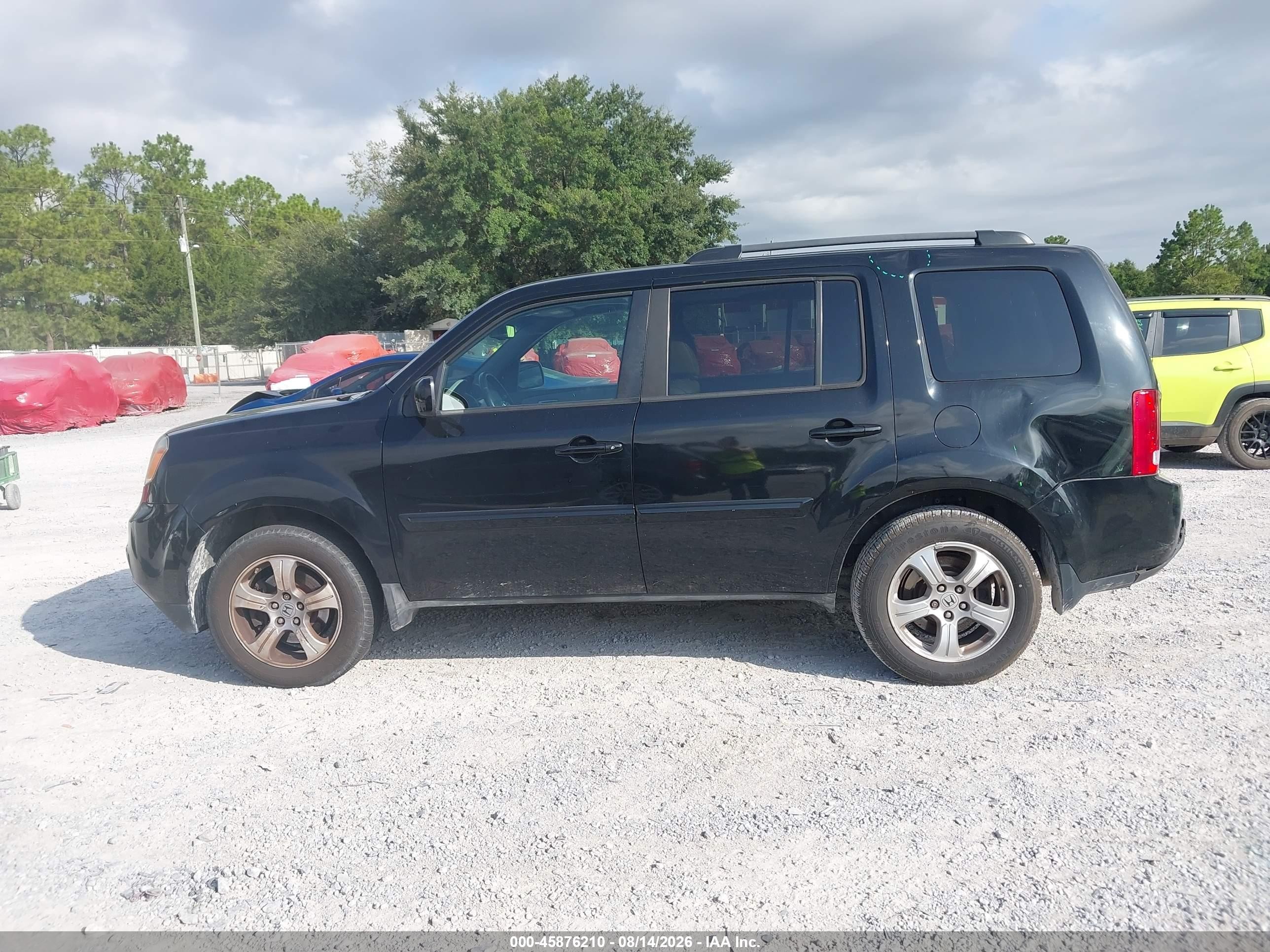 2015 Honda Pilot Ex-l Black vin: 5FNYF3H53FB015573