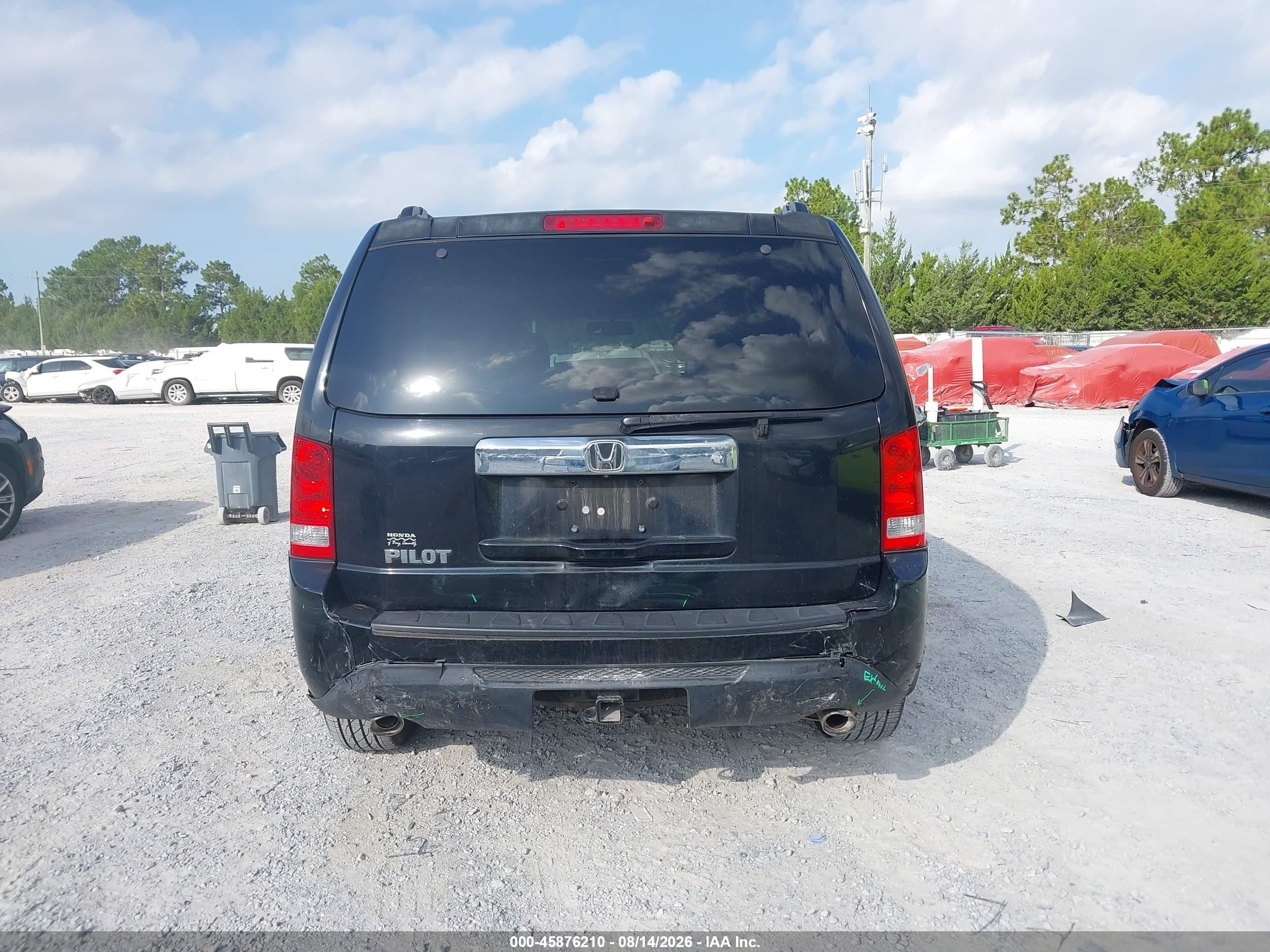 2015 Honda Pilot Ex-l Black vin: 5FNYF3H53FB015573