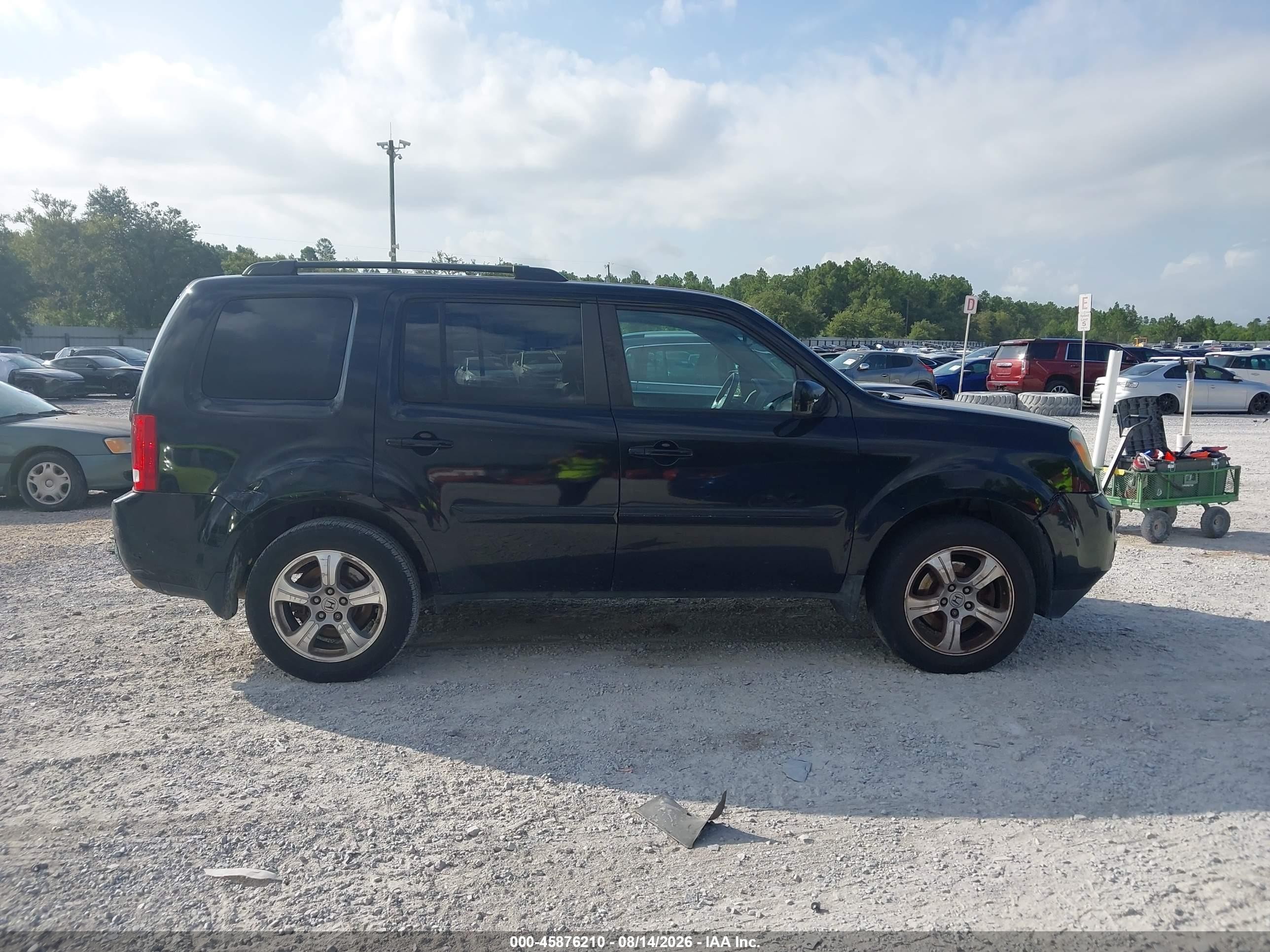 2015 Honda Pilot Ex-l Black vin: 5FNYF3H53FB015573