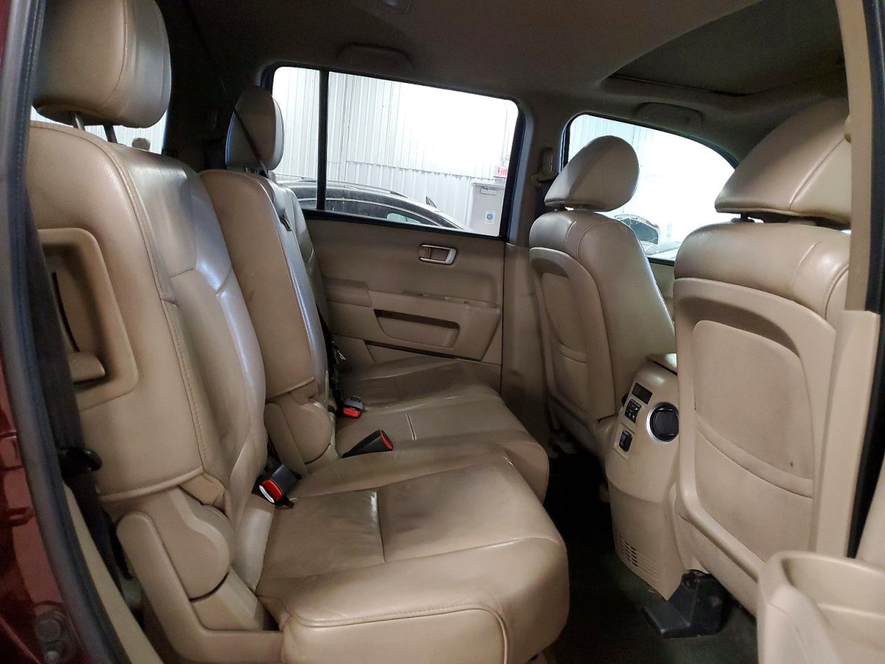 2015 Honda Pilot Exl Maroon vin: 5FNYF3H53FB022121