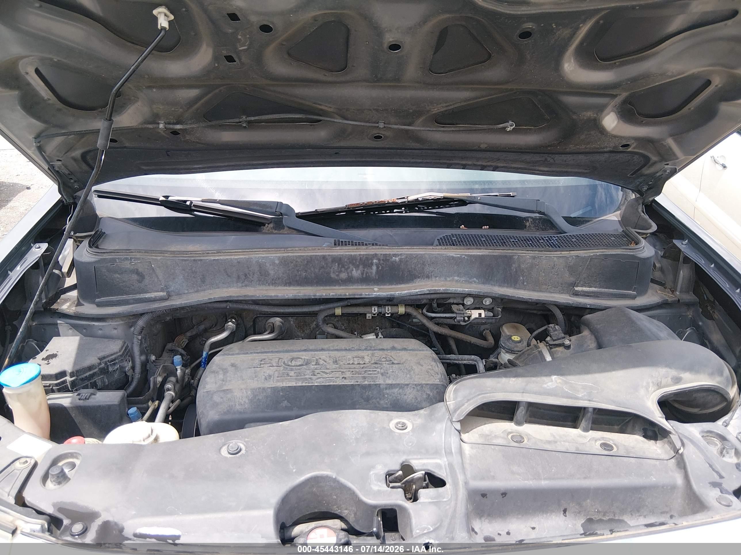 2012 Honda Pilot Ex-l Серый vin: 5FNYF3H54CB003458