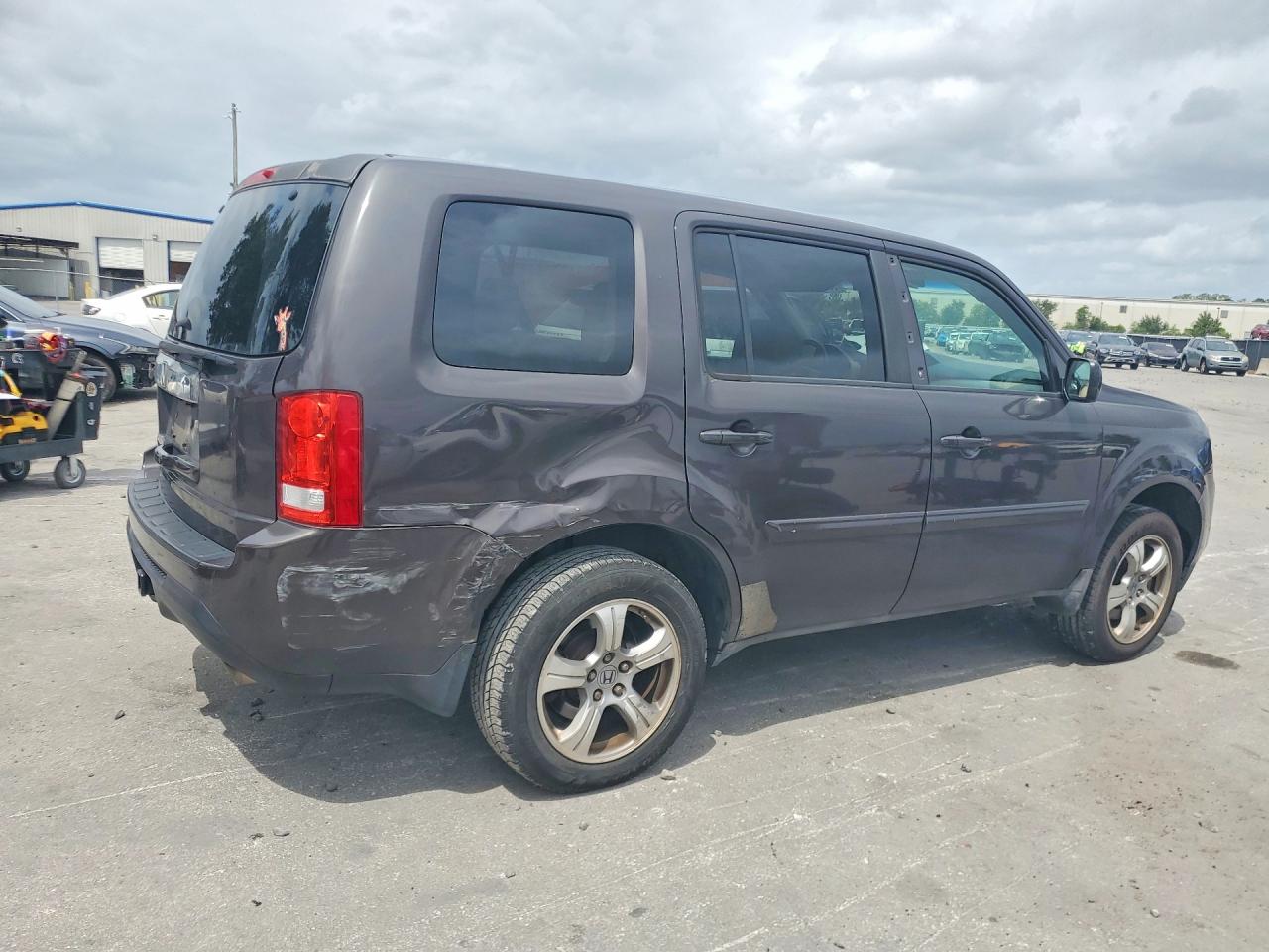 2012 Honda Pilot Exl Gray vin: 5FNYF3H54CB025458