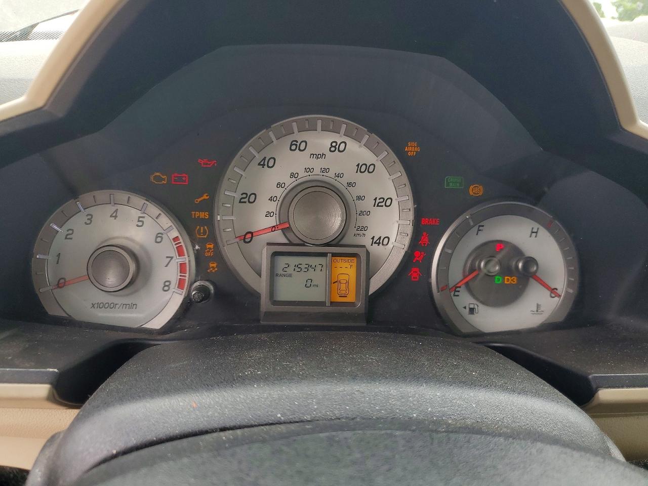 2012 Honda Pilot Exl Gray vin: 5FNYF3H54CB025458
