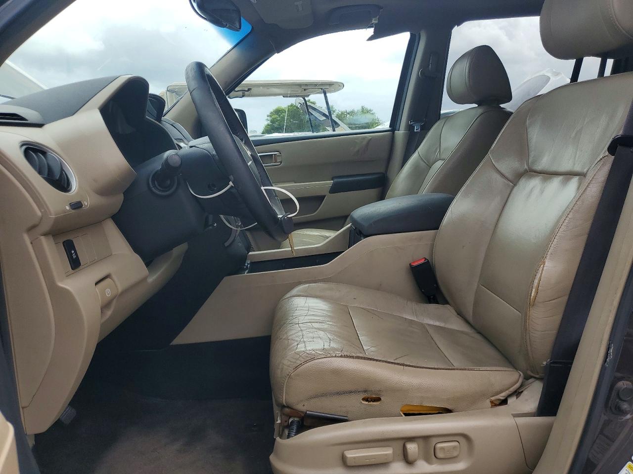 2012 Honda Pilot Exl Gray vin: 5FNYF3H54CB025458