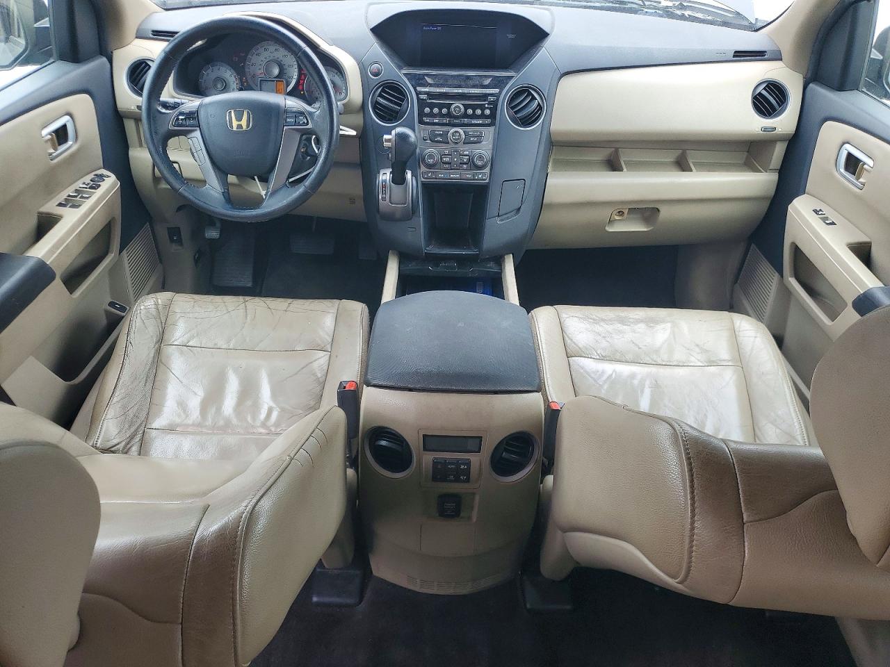 2012 Honda Pilot Exl Gray vin: 5FNYF3H54CB025458