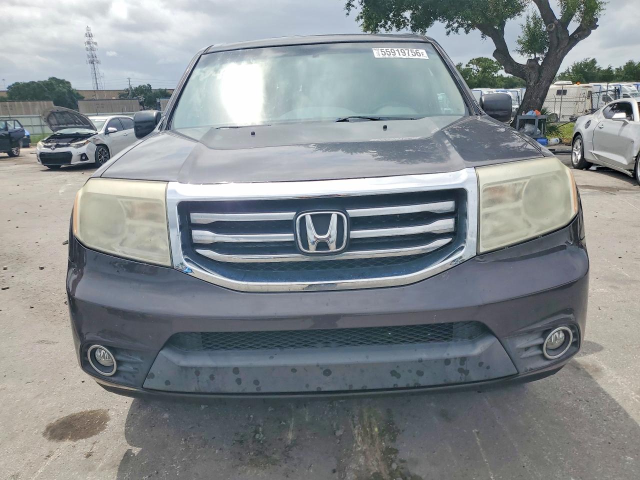 2012 Honda Pilot Exl Gray vin: 5FNYF3H54CB025458