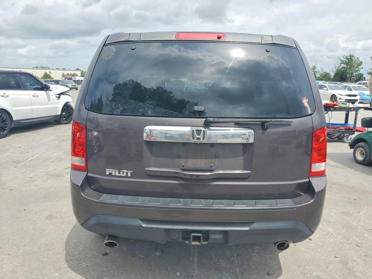 2012 Honda Pilot Exl Gray vin: 5FNYF3H54CB025458