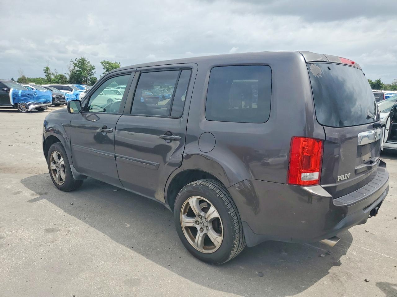 2012 Honda Pilot Exl Gray vin: 5FNYF3H54CB025458