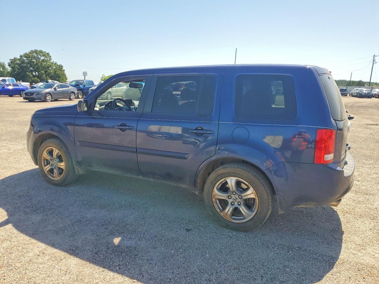2013 Honda Pilot Exl Blue vin: 5FNYF3H54DB010153