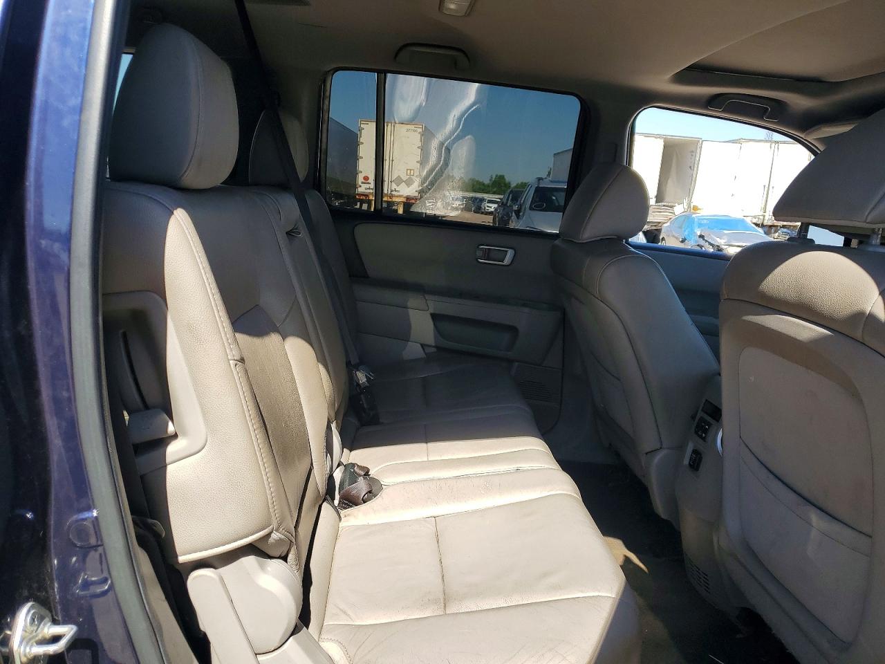 2013 Honda Pilot Exl Blue vin: 5FNYF3H54DB010153
