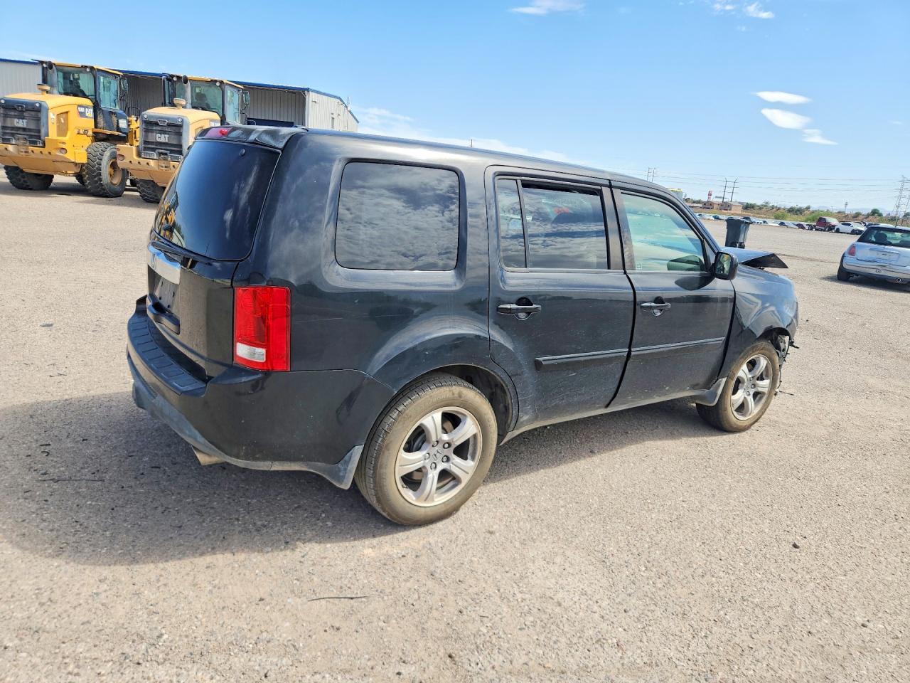 2013 Honda Pilot Exl Black vin: 5FNYF3H54DB017667