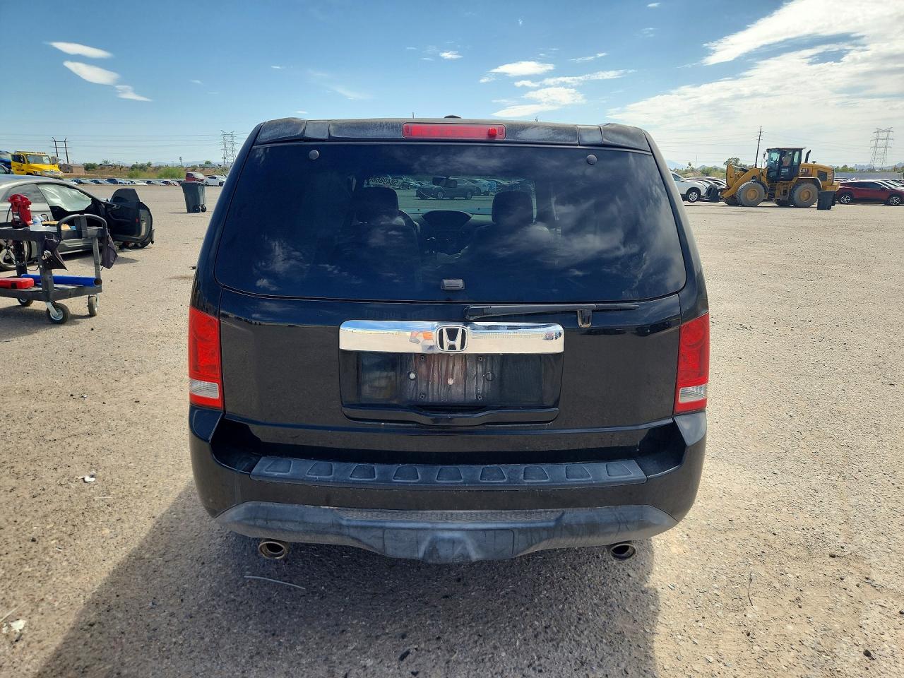 2013 Honda Pilot Exl Black vin: 5FNYF3H54DB017667