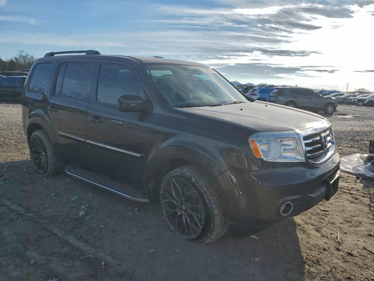 2013 Honda Pilot Exl Серый vin: 5FNYF3H54DB024750