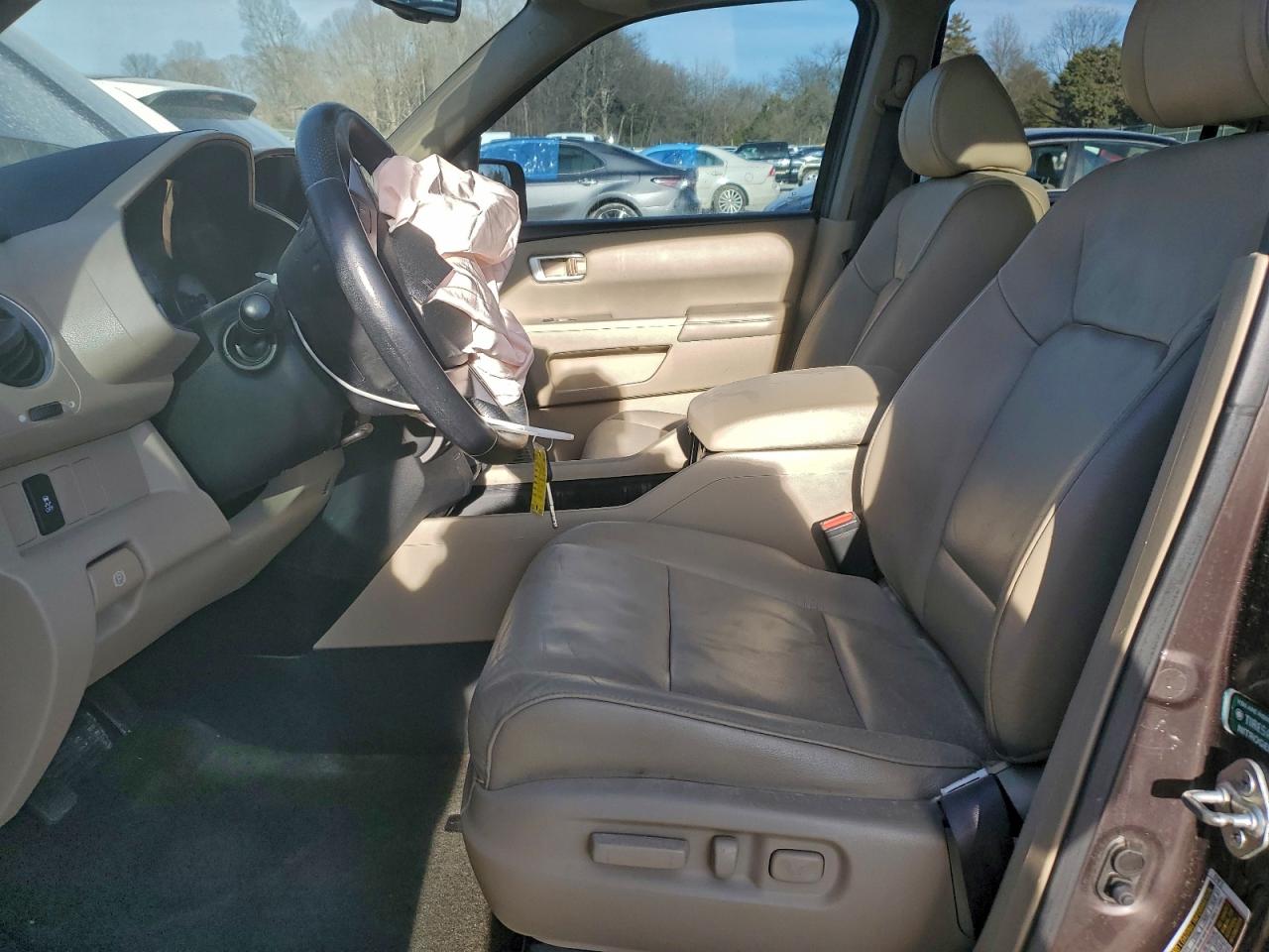 2013 Honda Pilot Exl Серый vin: 5FNYF3H54DB024750