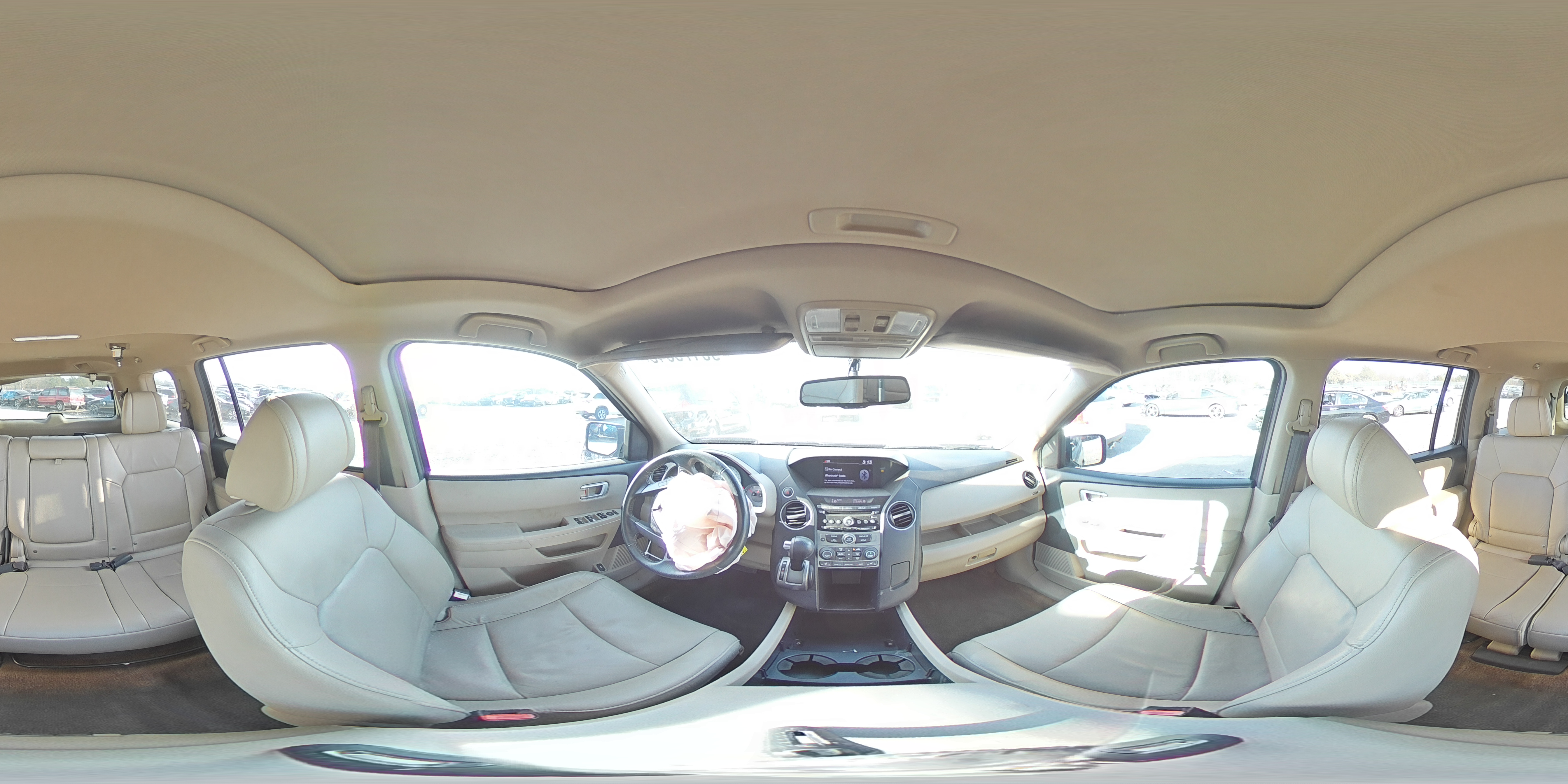 2013 Honda Pilot Exl Серый vin: 5FNYF3H54DB024750