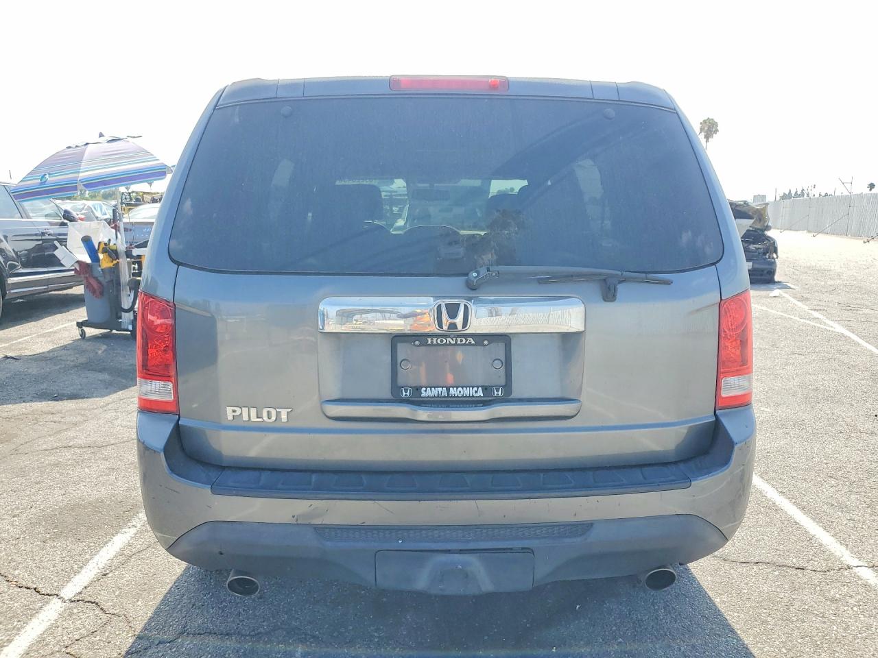 2013 Honda Pilot Exl Gray vin: 5FNYF3H54DB036705