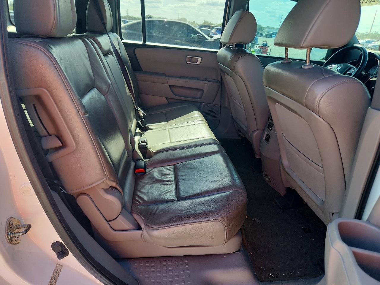2014 Honda Pilot Exl White vin: 5FNYF3H54EB020182