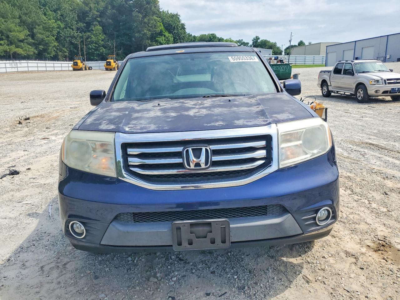 2014 Honda Pilot Exl Blue vin: 5FNYF3H54EB028556
