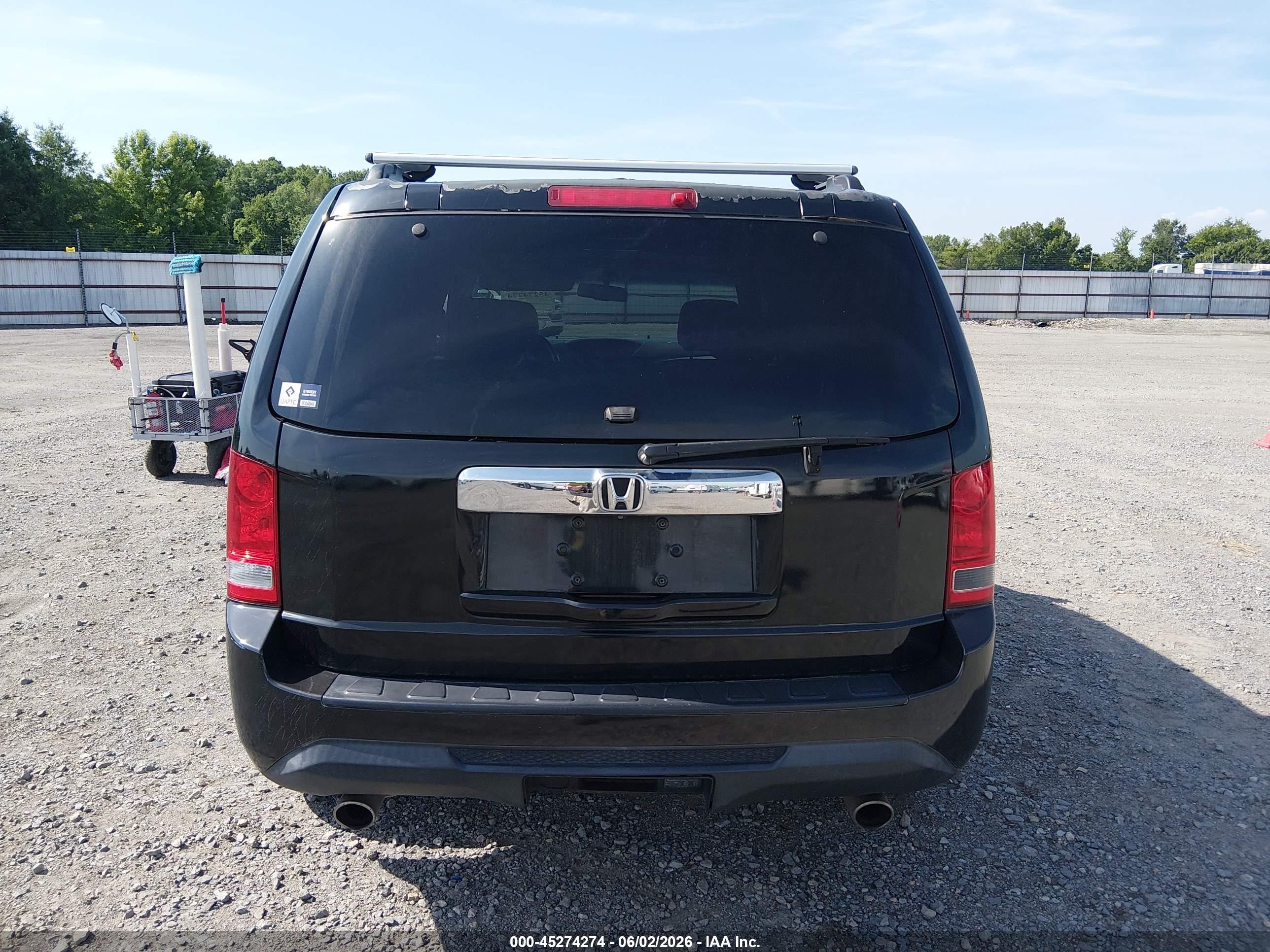 2010 Honda Pilot Ex-l Black vin: 5FNYF3H55AB002512