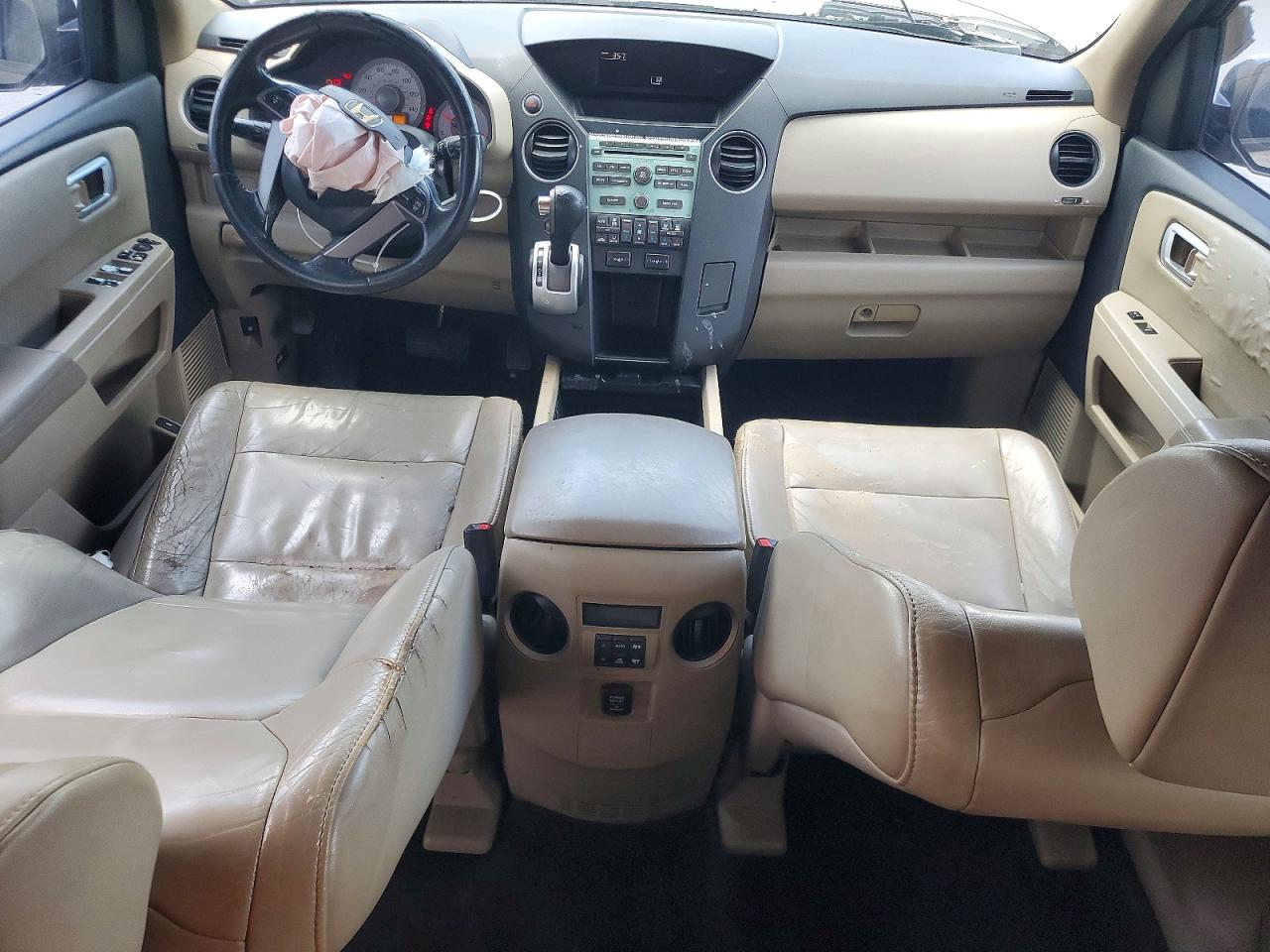 2011 Honda Pilot Exl Золотой vin: 5FNYF3H55BB027573