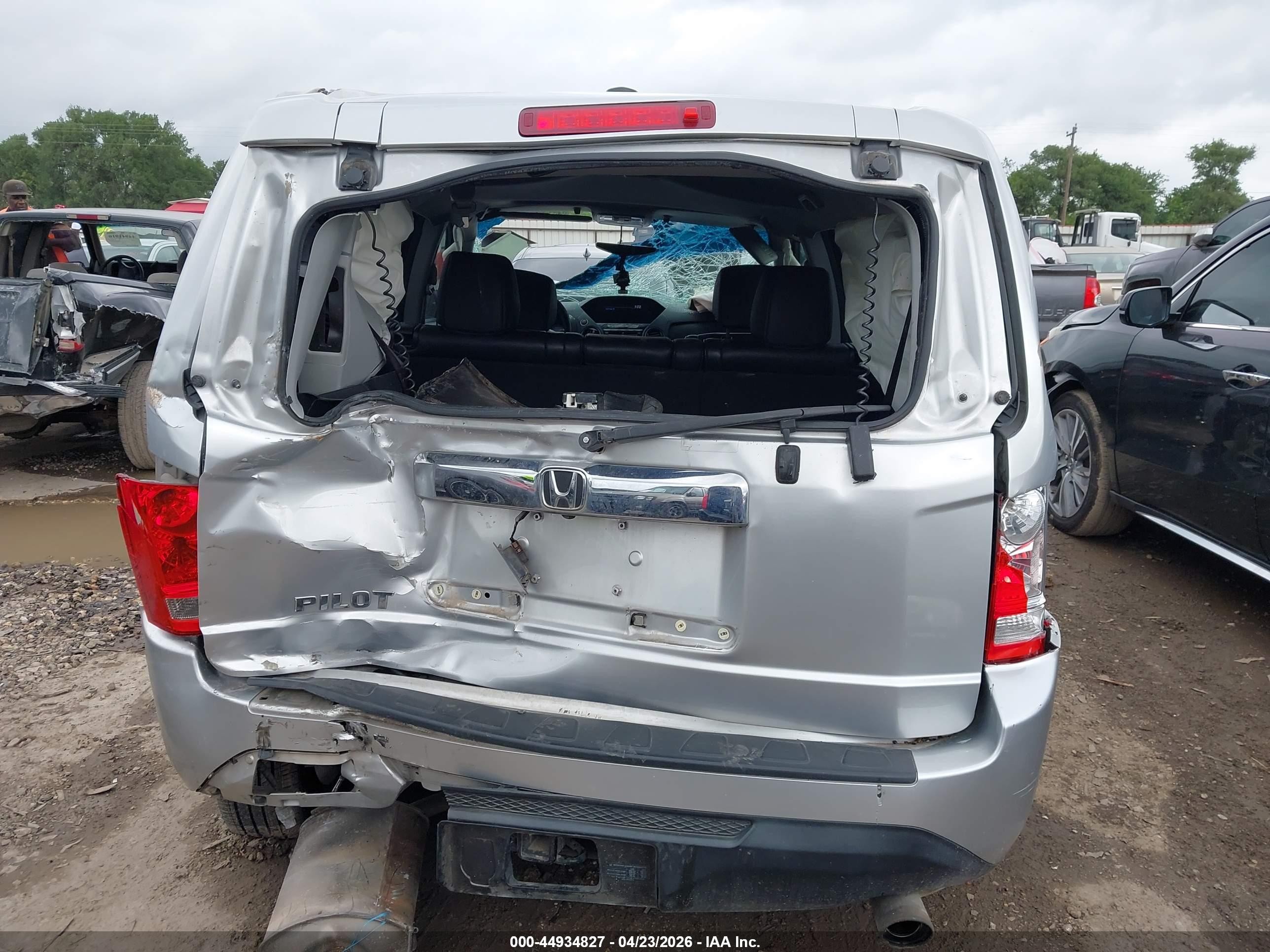 2012 Honda Pilot Ex-l Серебряный vin: 5FNYF3H55CB002481