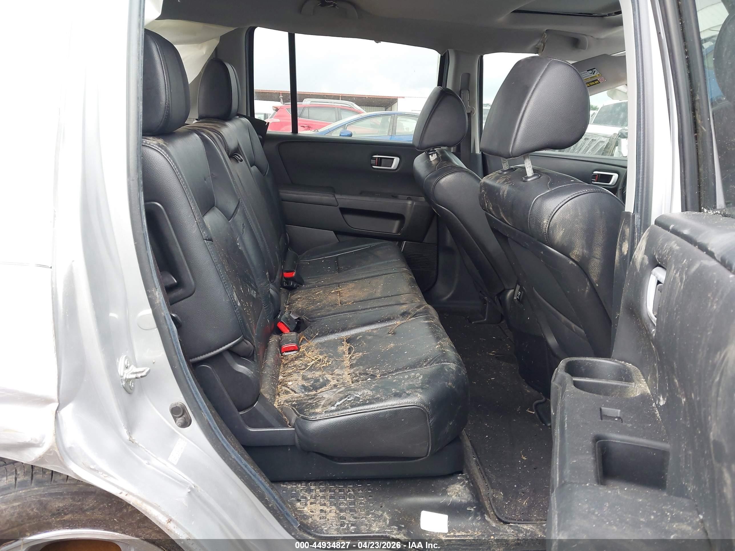 2012 Honda Pilot Ex-l Серебряный vin: 5FNYF3H55CB002481