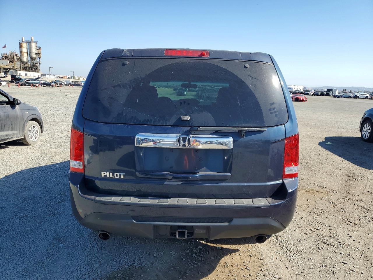 2012 Honda Pilot Exl Blue vin: 5FNYF3H55CB005591