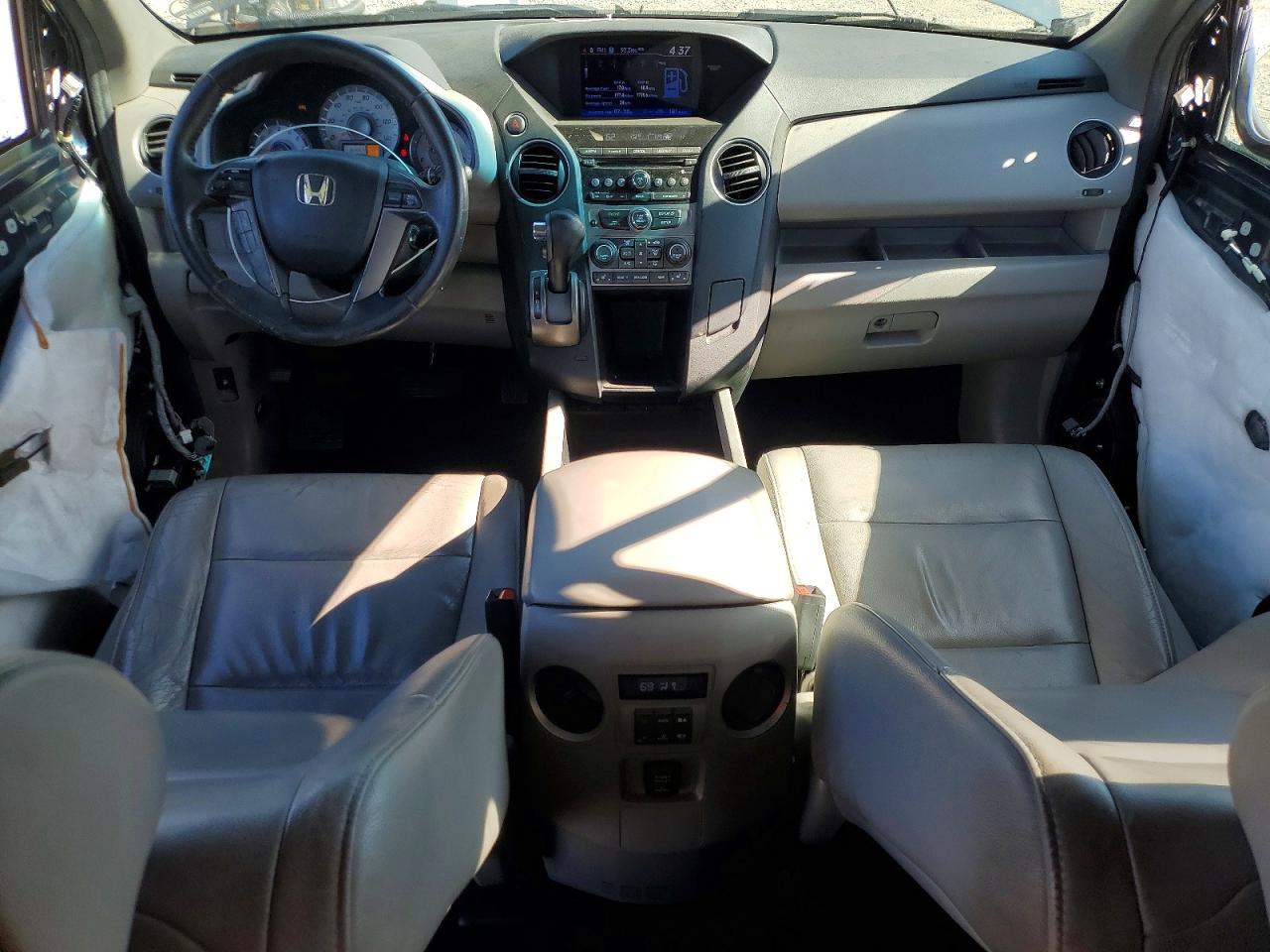 2012 Honda Pilot Exl Blue vin: 5FNYF3H55CB005591