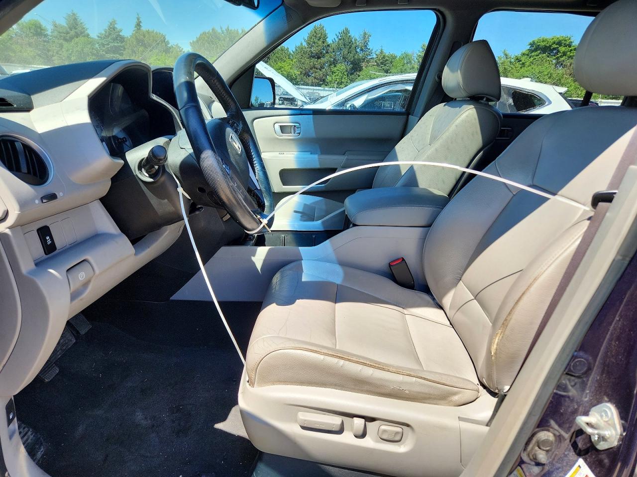 2012 Honda Pilot Exl Blue vin: 5FNYF3H55CB022231
