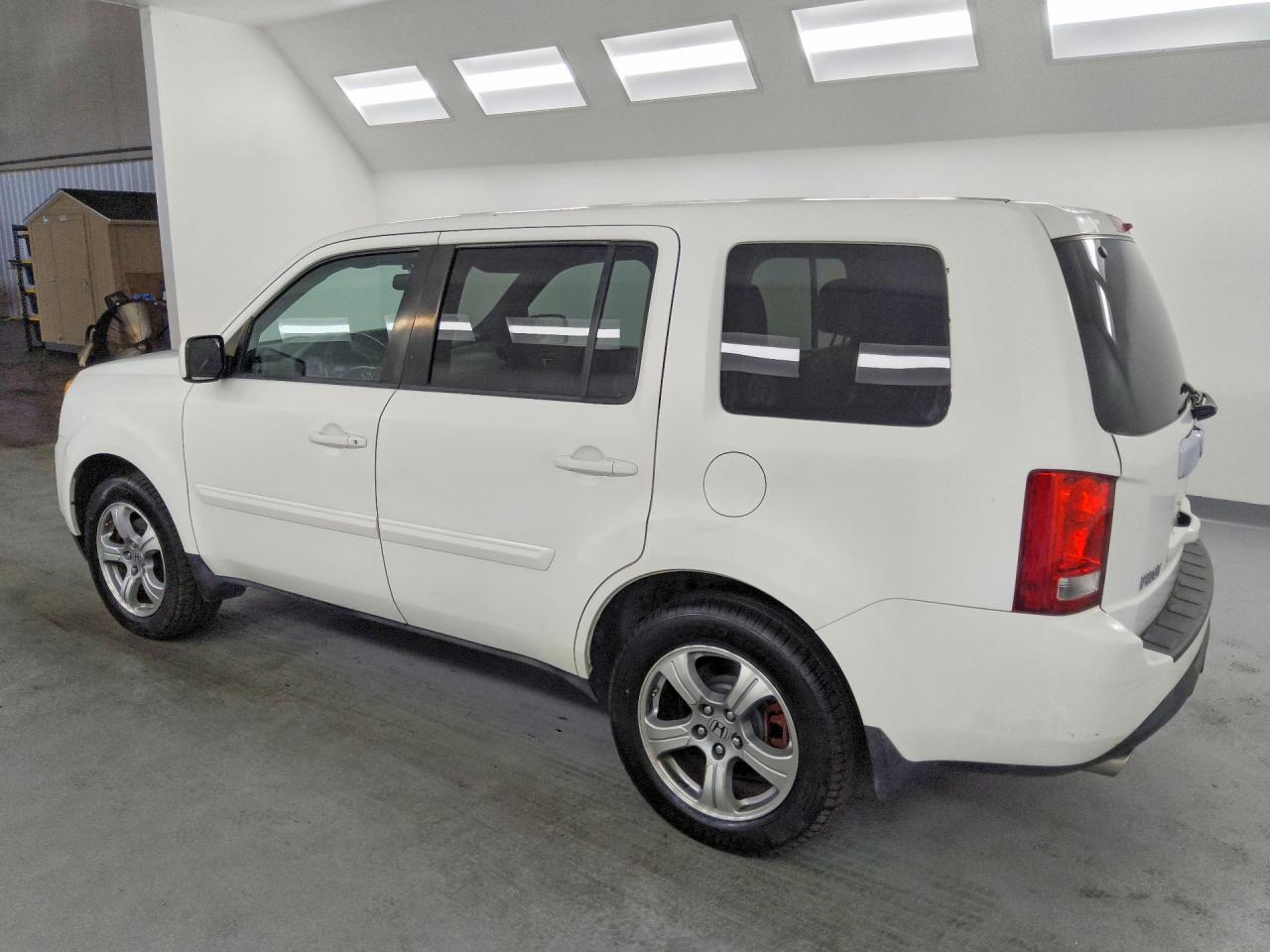 2013 Honda Pilot Exl White vin: 5FNYF3H55DB003020
