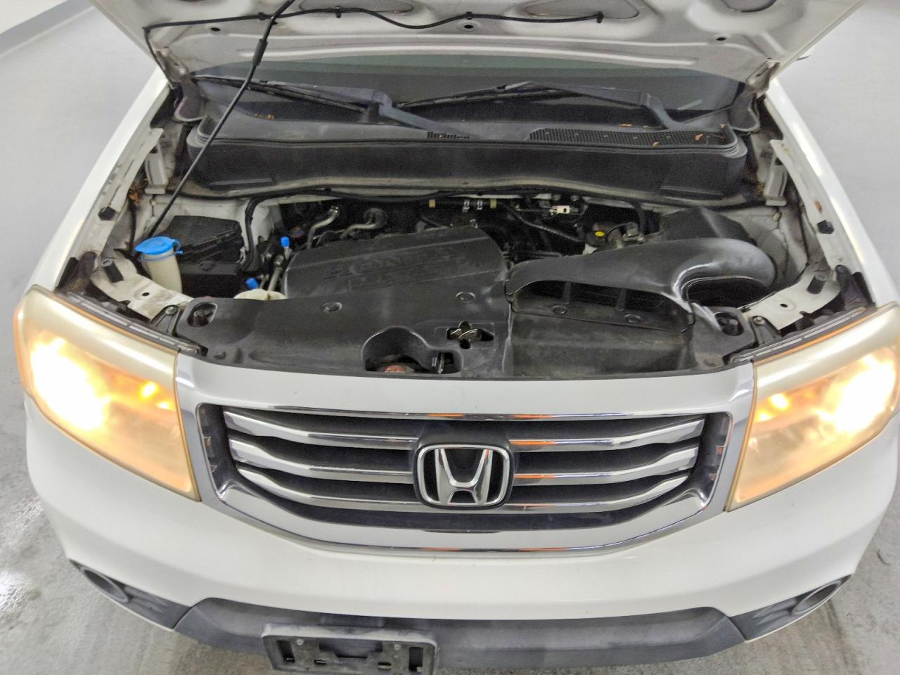 2013 Honda Pilot Exl White vin: 5FNYF3H55DB003020