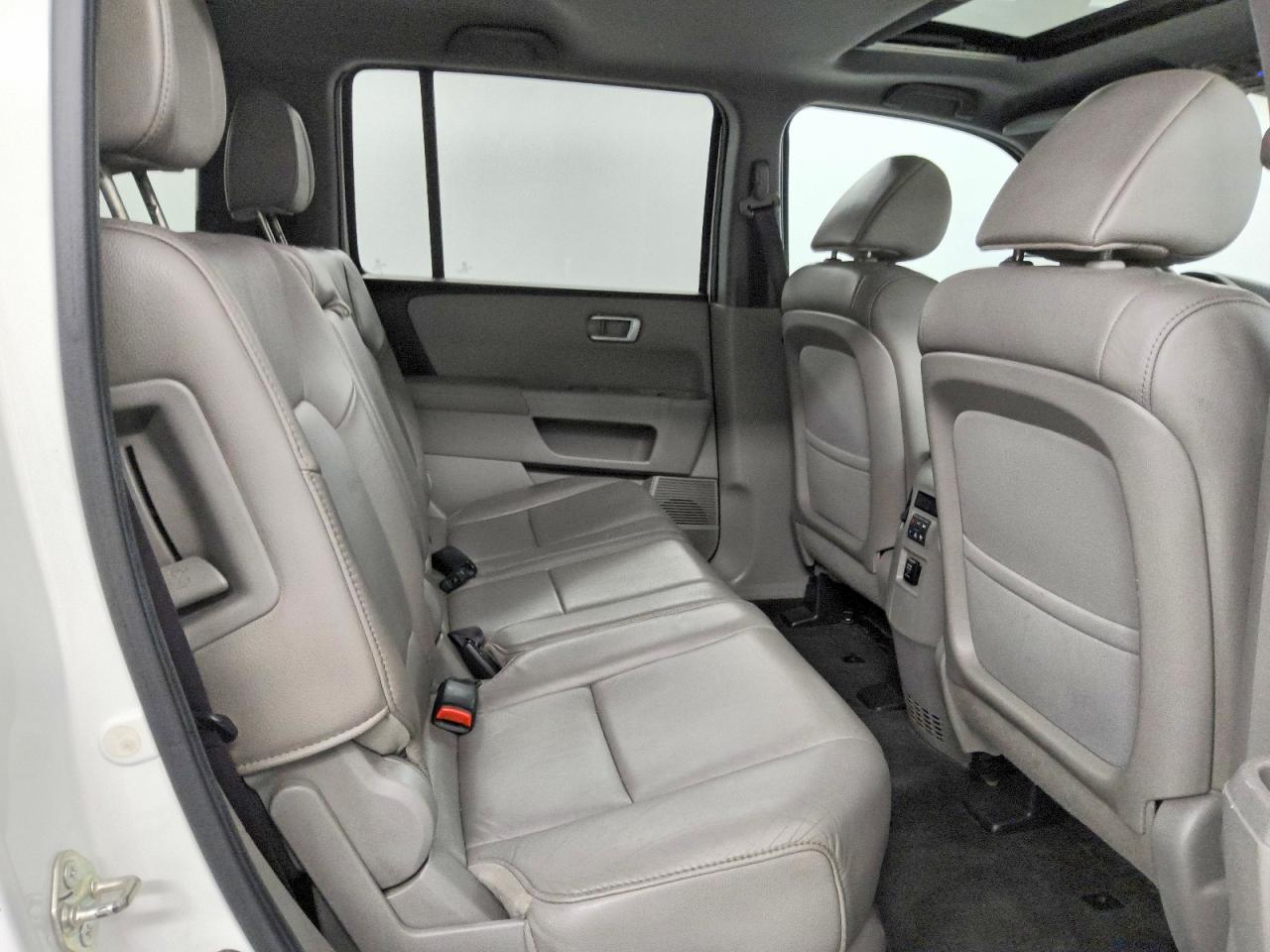 2013 Honda Pilot Exl White vin: 5FNYF3H55DB003020
