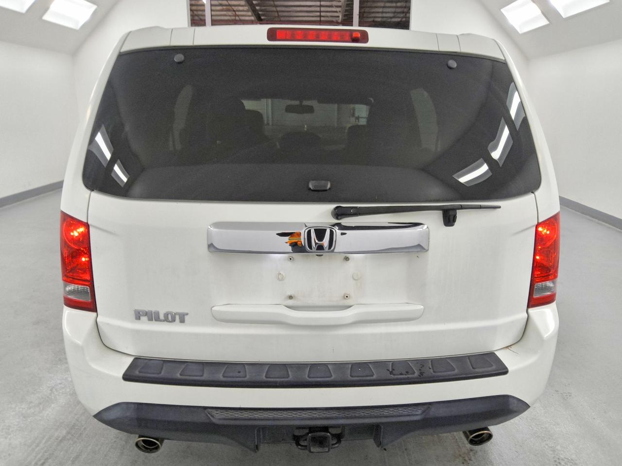 2013 Honda Pilot Exl White vin: 5FNYF3H55DB003020