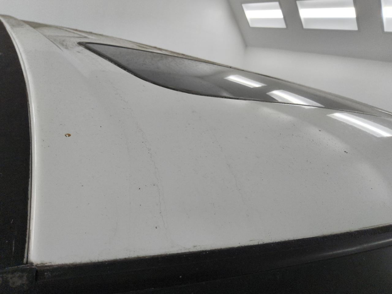 2013 Honda Pilot Exl White vin: 5FNYF3H55DB003020 Damage: Roof, Previous Repair, Substandard Repair