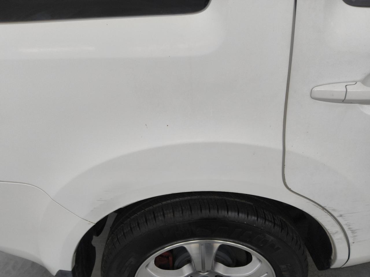 2013 Honda Pilot Exl White vin: 5FNYF3H55DB003020 Damage: Right Qtr Panel, Heavy Scratch, 6 To 7 Inches
