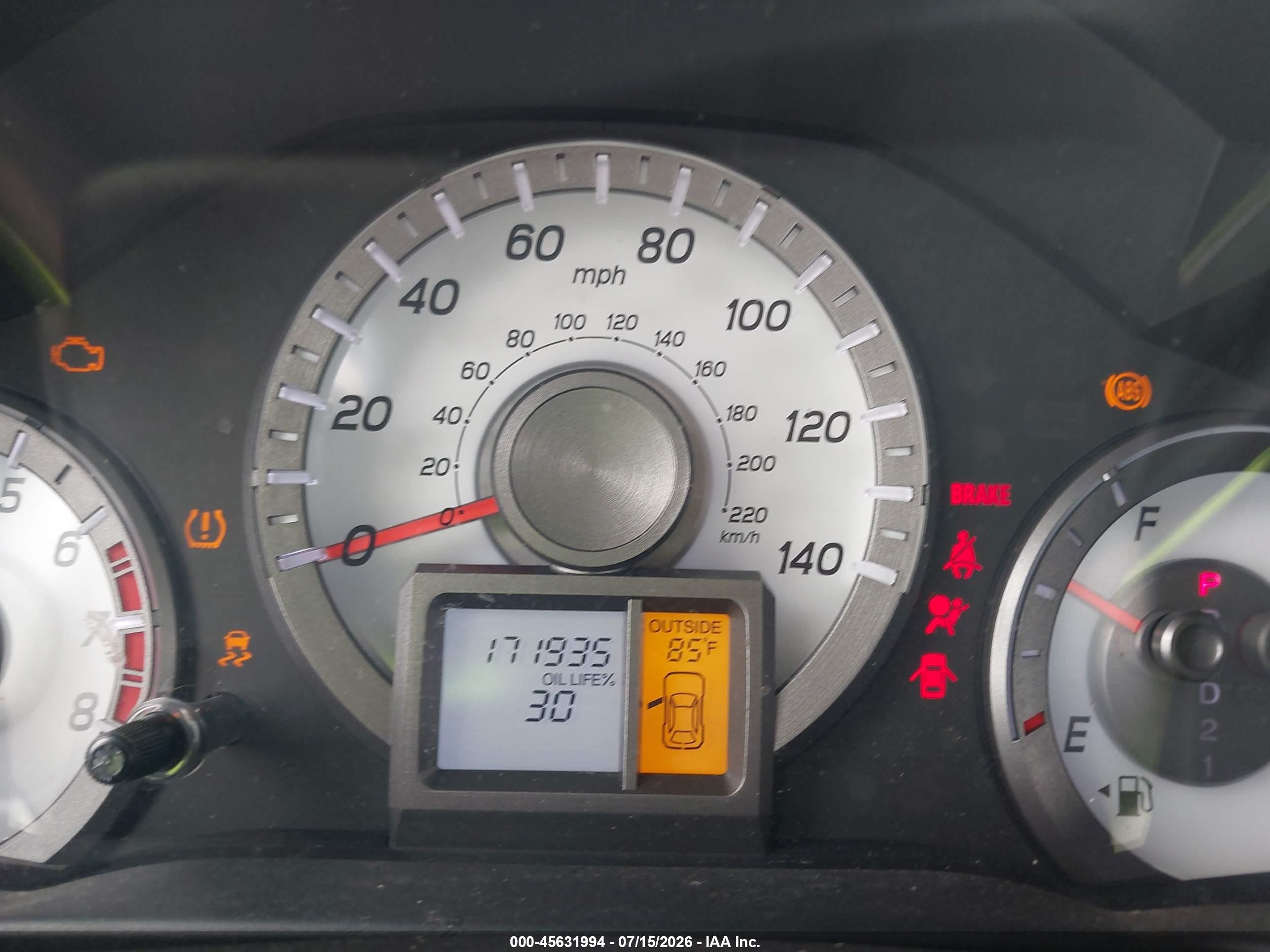 2013 Honda Pilot Ex-l Gray vin: 5FNYF3H55DB007231