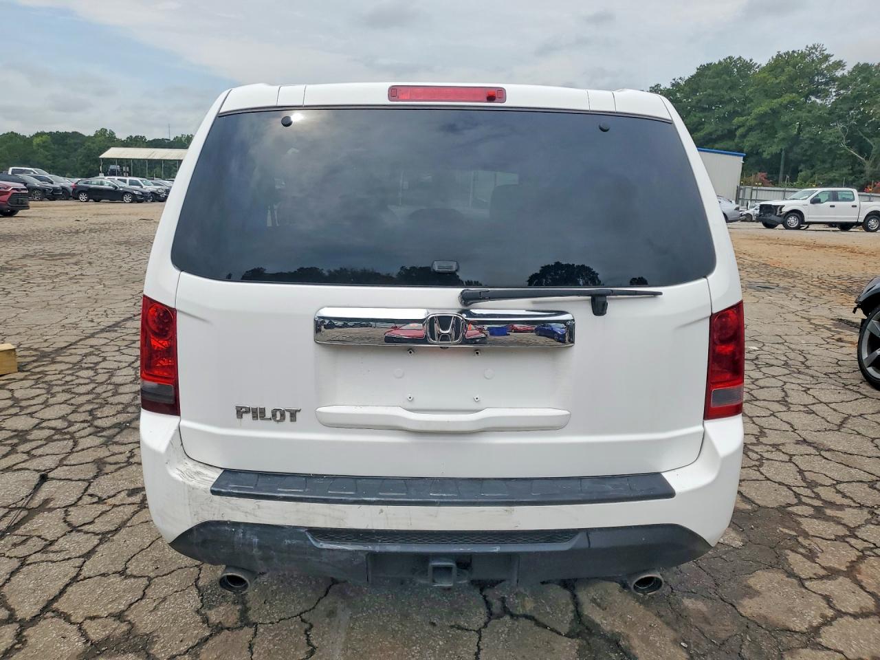 2013 Honda Pilot Exl White vin: 5FNYF3H55DB030962