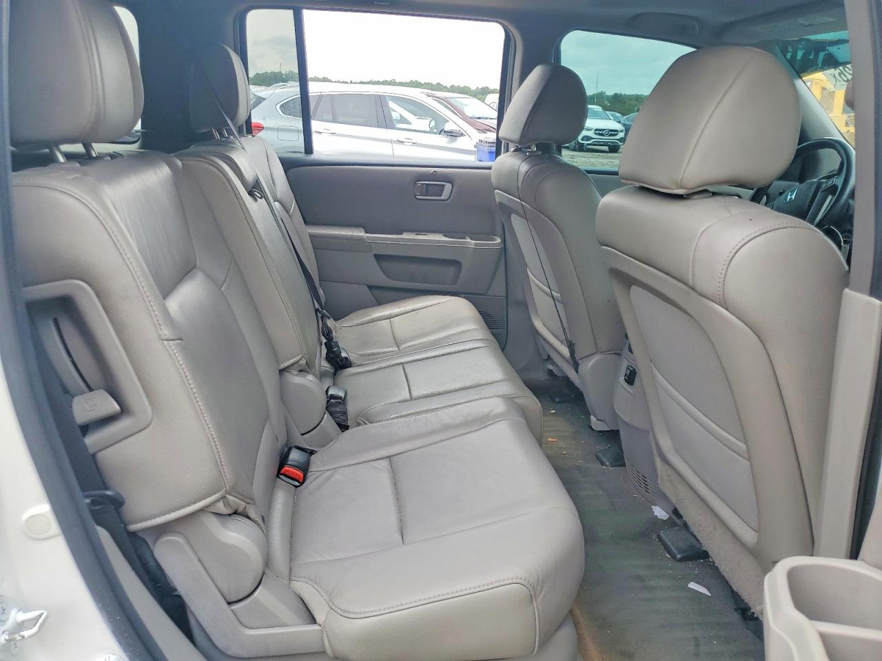 2013 Honda Pilot Exl White vin: 5FNYF3H55DB030962