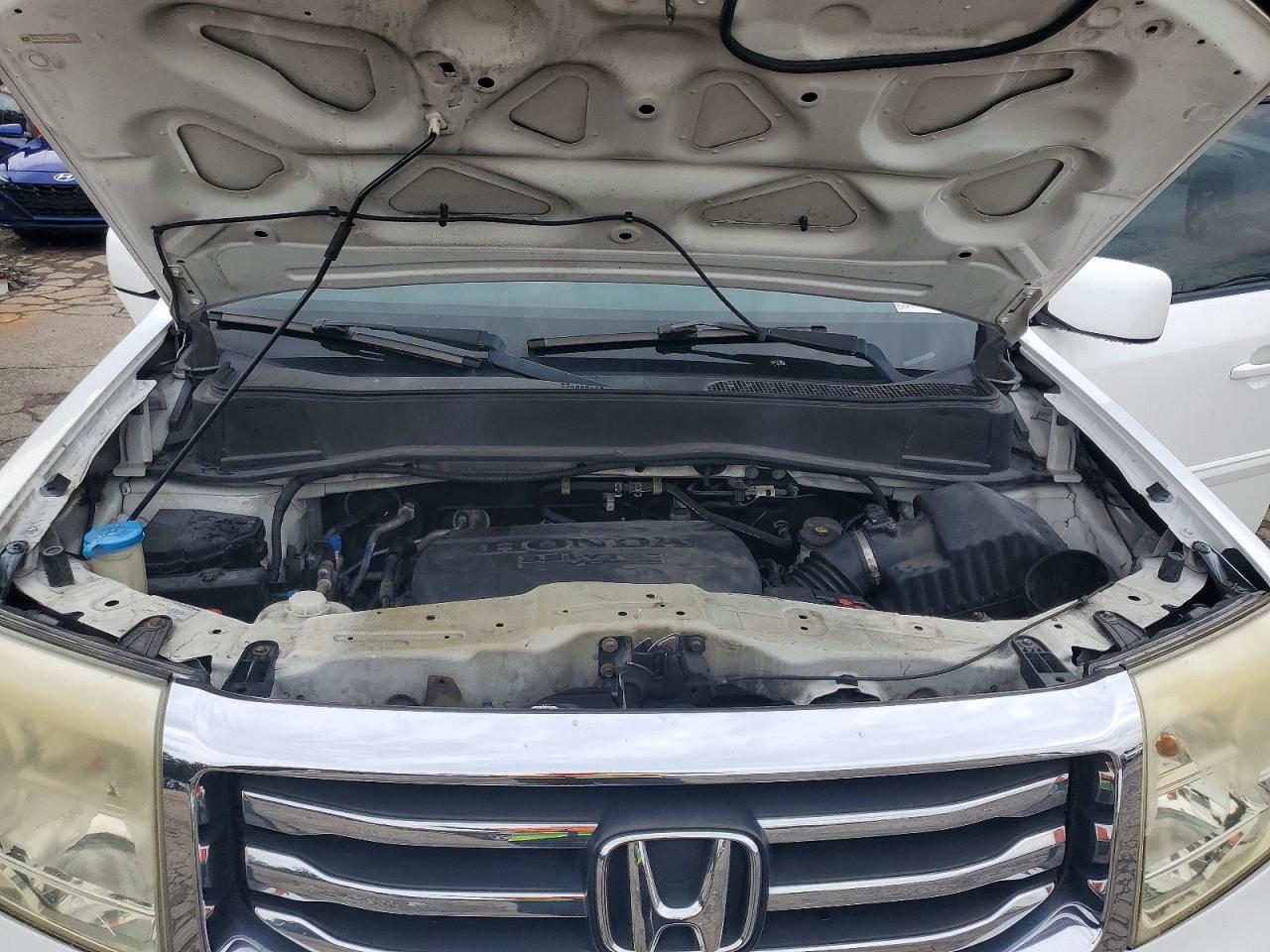 2013 Honda Pilot Exl White vin: 5FNYF3H55DB030962