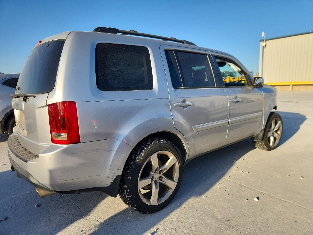 2013 Honda Pilot Exl Silver vin: 5FNYF3H55DB031822